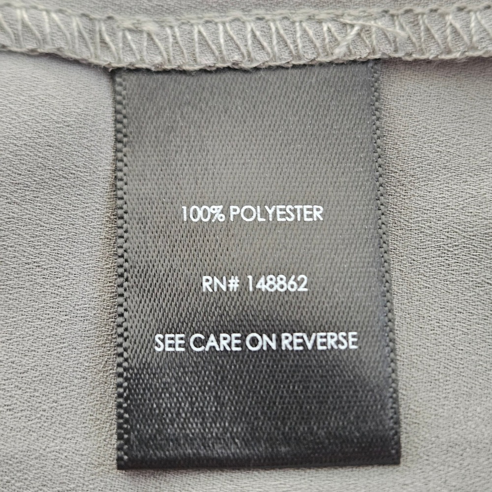 Torrid Harper Blouse Womens 3 Grey NWOT Pockets Professional Office Minimalist - Picture 10 of 11